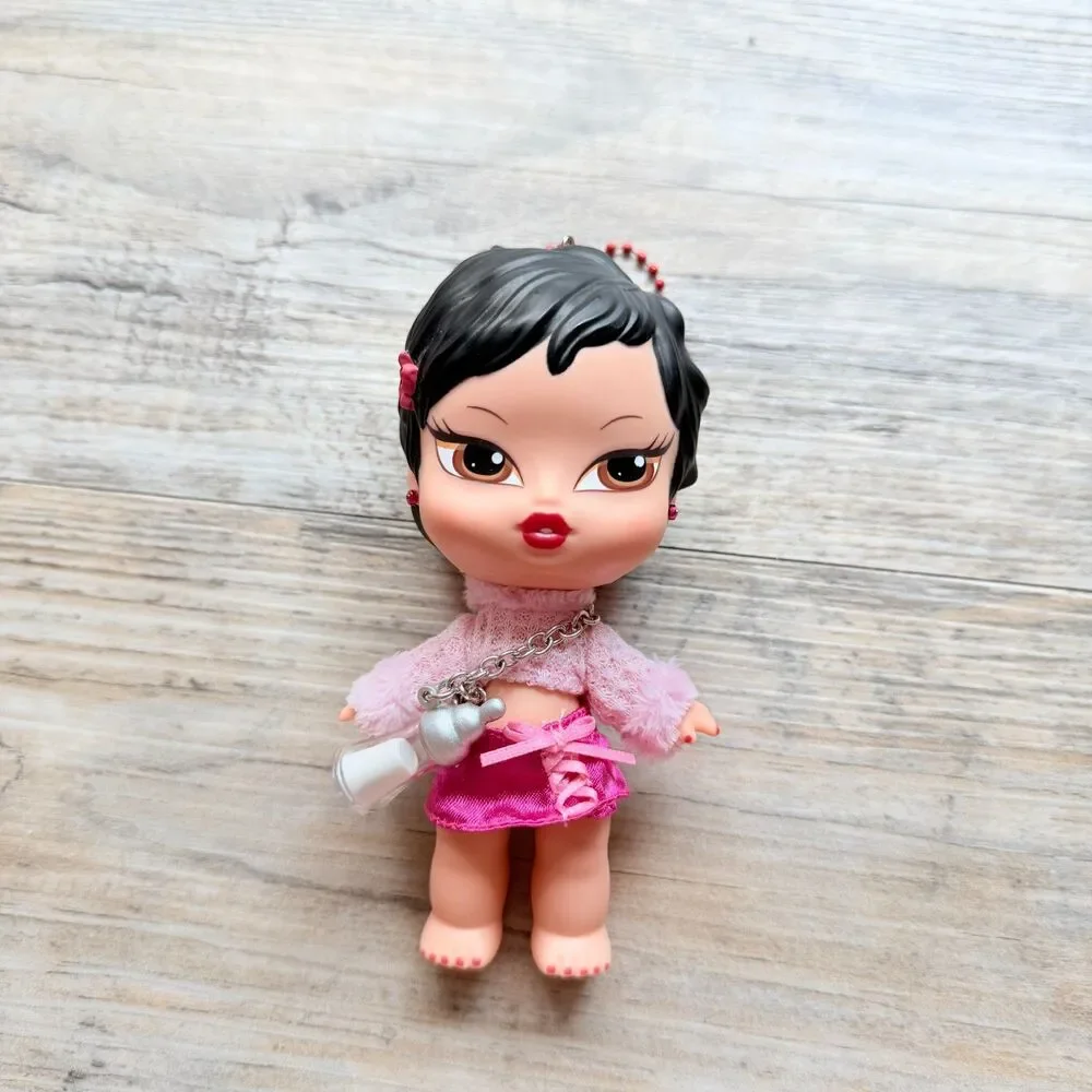 Bratz Babyz Jade Runwayz Doll Bag Charm Keychain Y2K Custom Purse Charm